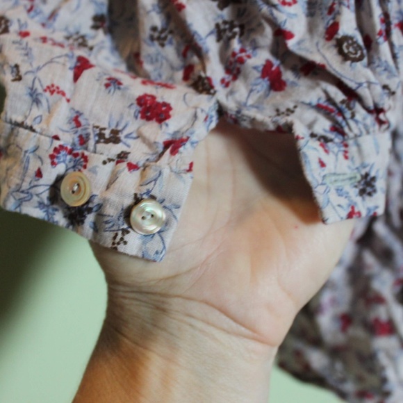 35 RPM floral boho blouse - Picture 3 of 7